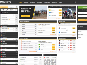 Screenshot Racebets