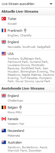 Racebets Live Streams