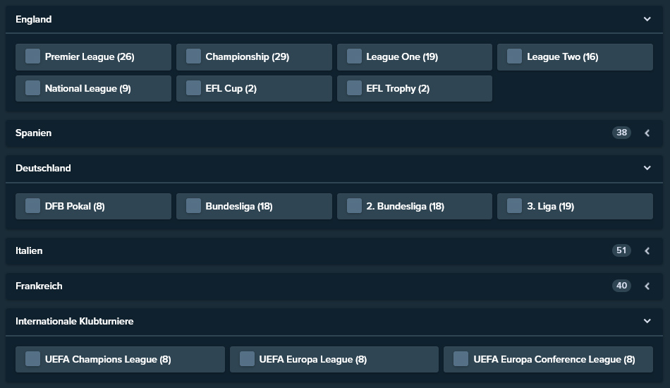 Stake Fussball Wetten