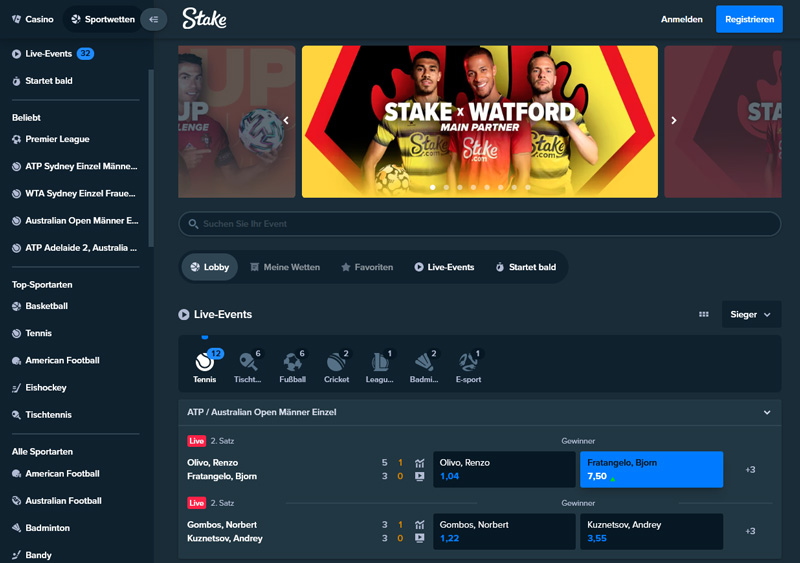Stake Sportwetten
