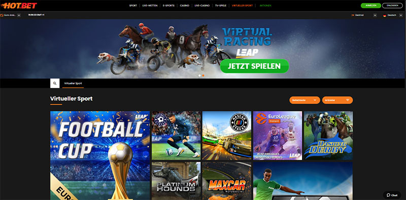 virtual sports wetten hot.bet