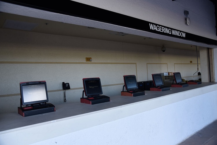 Wagering Windows at Gulfstram Park